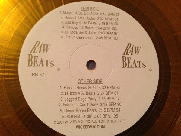 Raw Beats : Raw Beats 57 (12", Ora)