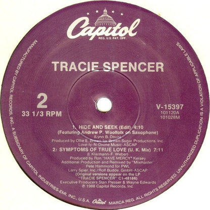 Tracie Spencer : Hide And Seek (12")