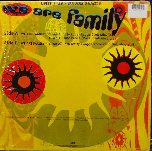 Unit 3 (2) : We Are Family (12")