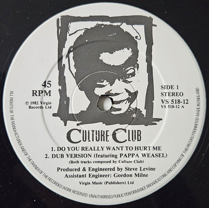 Culture Club : Do You Really Want To Hurt Me (12", Single, CBS)