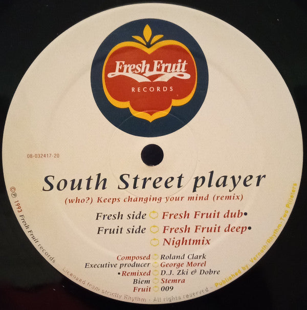 South Street Player : (Who?) Keeps Changing Your Mind (Remix) (12")