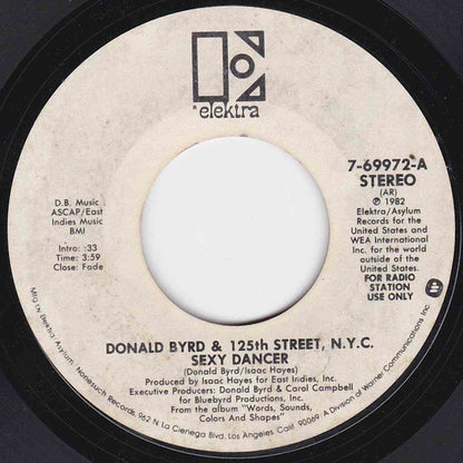 Donald Byrd & 125th Street, N.Y.C. : Sexy Dancer (7", Mono, Promo, AR)