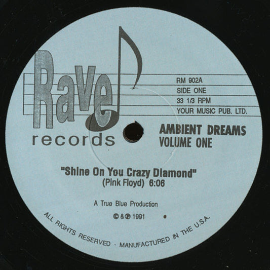 Various : Ambient Dreams Volume One (12", Unofficial)