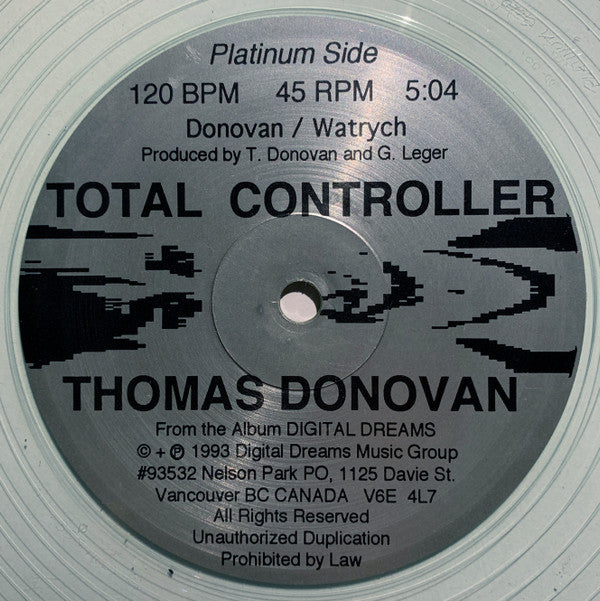 Thomas Donovan : Total Controller (12", Ltd, Cle)