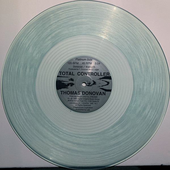 Thomas Donovan : Total Controller (12", Ltd, Cle)