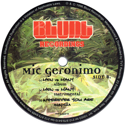 Mic Geronimo : Wherever You Are (12", Single)