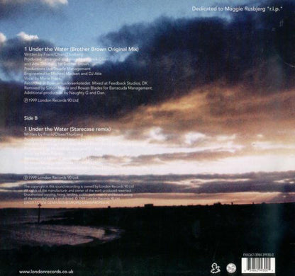 Brother Brown Featuring Frank'ee : Under The Water (12")
