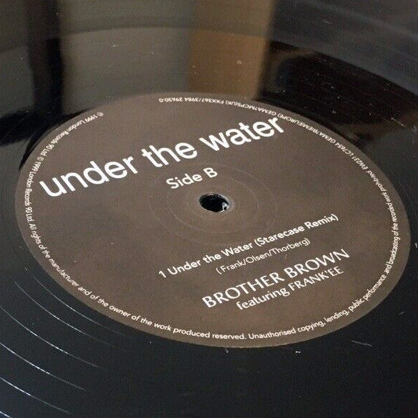 Brother Brown Featuring Frank'ee : Under The Water (12")
