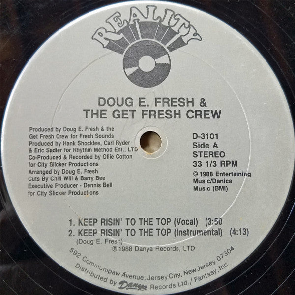Doug E. Fresh And The Get Fresh Crew : Keep Risin' To The Top / Guess Who? (12")