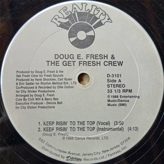 Doug E. Fresh And The Get Fresh Crew : Keep Risin' To The Top / Guess Who? (12")