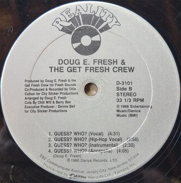 Doug E. Fresh And The Get Fresh Crew : Keep Risin' To The Top / Guess Who? (12")