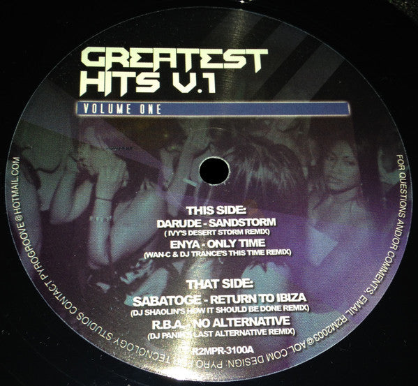 Various : Greatest Hits V.1 (2x12")