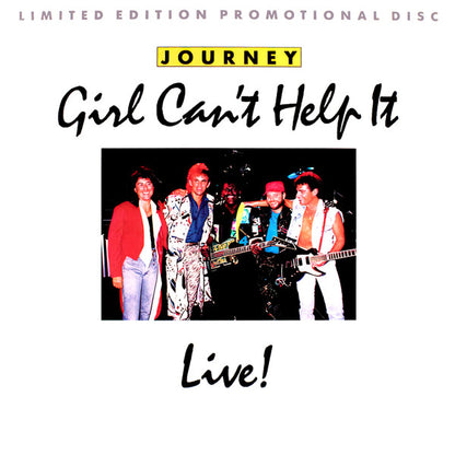 Journey : Girl Can't Help It (12", Ltd, Promo)