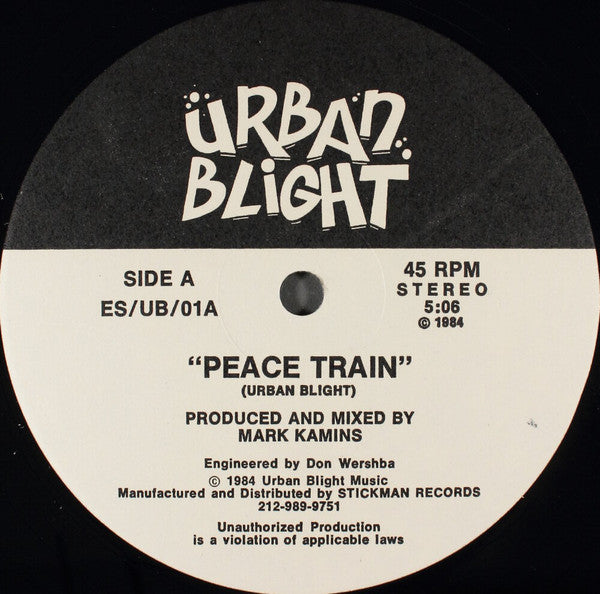 Urban Blight : Peace Train (12")