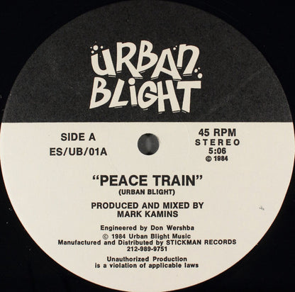 Urban Blight : Peace Train (12")