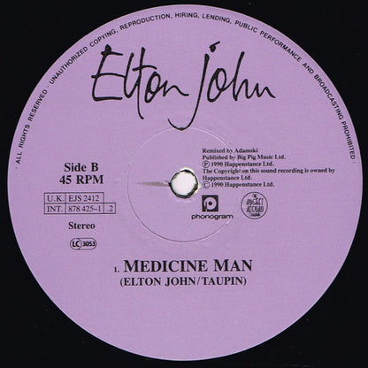 Elton John : You Gotta Love Someone (12", Single)