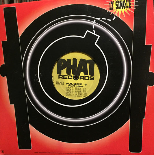 Various : Phatt Loops Volume 5 (LP, Comp, Unofficial)