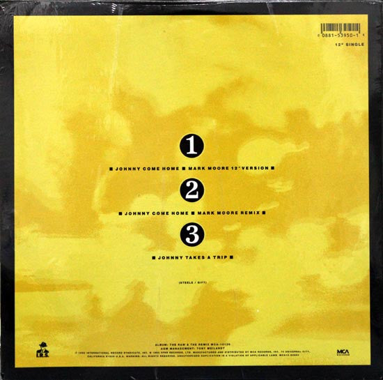 FYC* : Johnny Come Home (Mark Moore 12" Version) (12", Single)