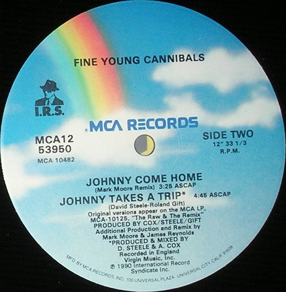 FYC* : Johnny Come Home (Mark Moore 12" Version) (12", Single)