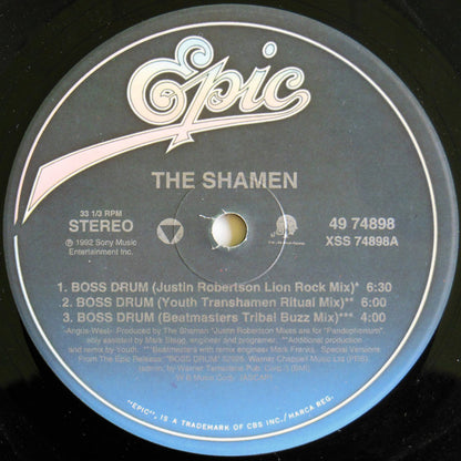 The Shamen : Boss Drum / Phorever People (12")