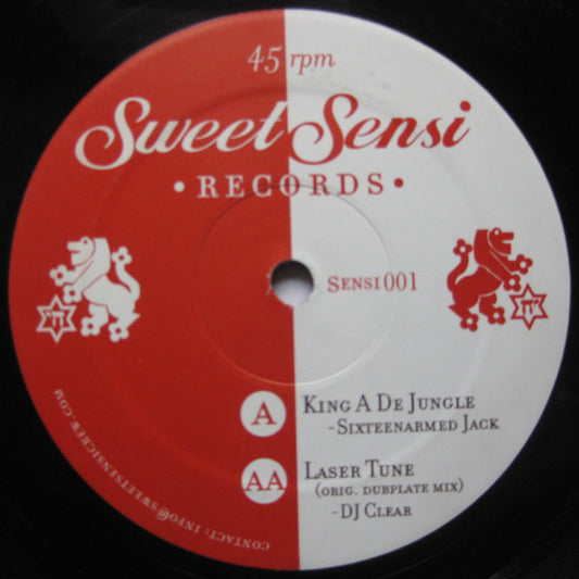 Sixteenarmed Jack* / DJ Clear : King A De Jungle / Laser Tune (12")