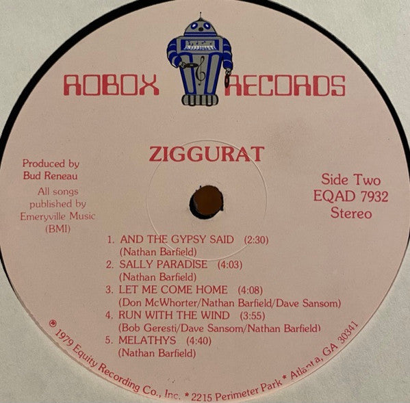Ziggurat (2) : Ziggurat (LP, Album)