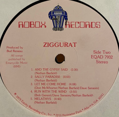Ziggurat (2) : Ziggurat (LP, Album)