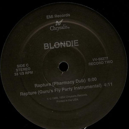 Blondie : Rapture (2x12")