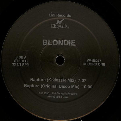 Blondie : Rapture (2x12")