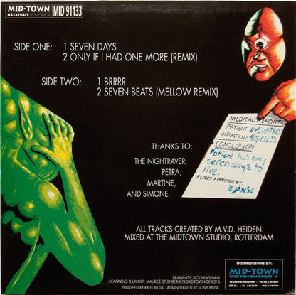 Dyewitness : Seven Days (12")
