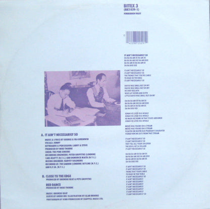 Bronski Beat : It Ain't Necessarily So (12")