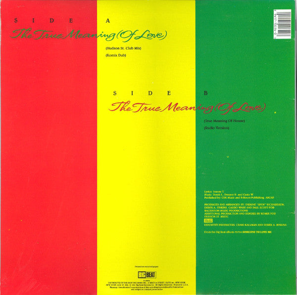 Jomanda : The True Meaning Of Love (12")