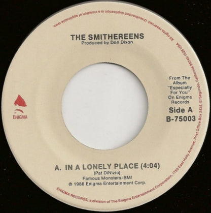 The Smithereens : In A Lonely Place (7")