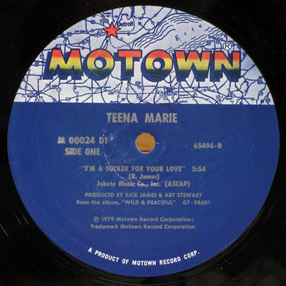 Teena Marie : I'm A Sucker For Your Love (12")