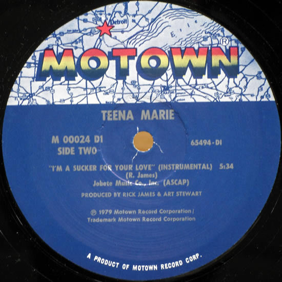 Teena Marie : I'm A Sucker For Your Love (12")