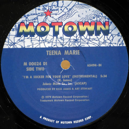 Teena Marie : I'm A Sucker For Your Love (12")