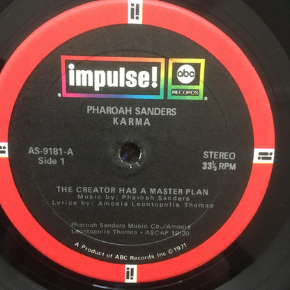Pharoah Sanders : Karma (LP, Album, RE, Gat)