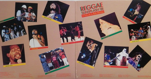 Various : Reggae Sunsplash '81 A Tribute To Bob Marley (2xLP, Album, Promo, W/Lbl, Gat)