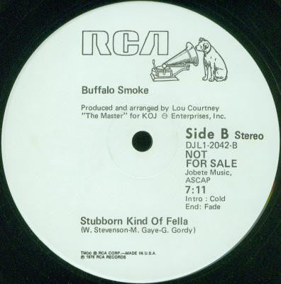 Buffalo Smoke : Stubborn Kind Of Fella (12", Promo)