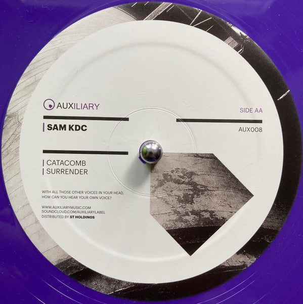 Sam KDC : The Lunar Seas EP (12", EP, Pur)