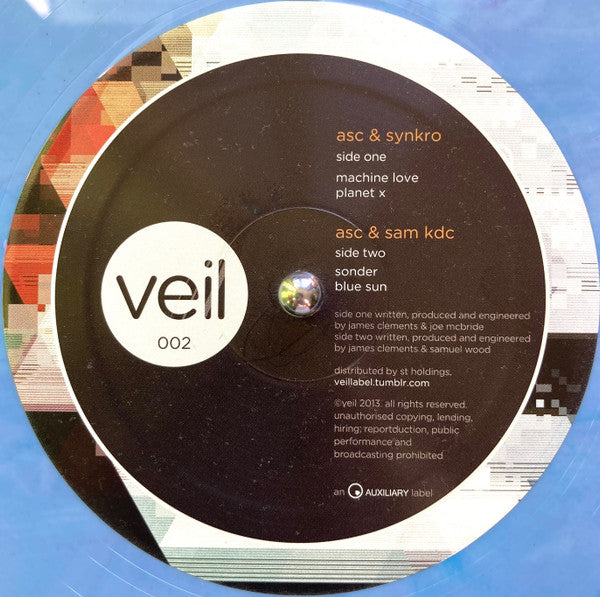ASC & Synkro (2) / ASC & Sam KDC : Machine Love (12", Whi)