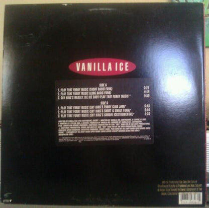 Vanilla Ice : Play That Funky Music (12", Single, Promo)