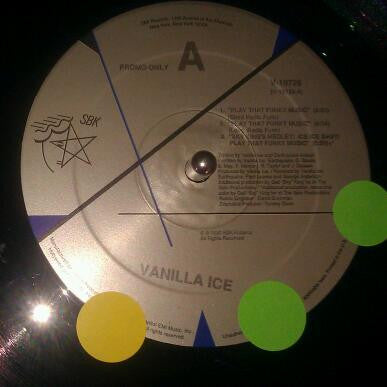 Vanilla Ice : Play That Funky Music (12", Single, Promo)