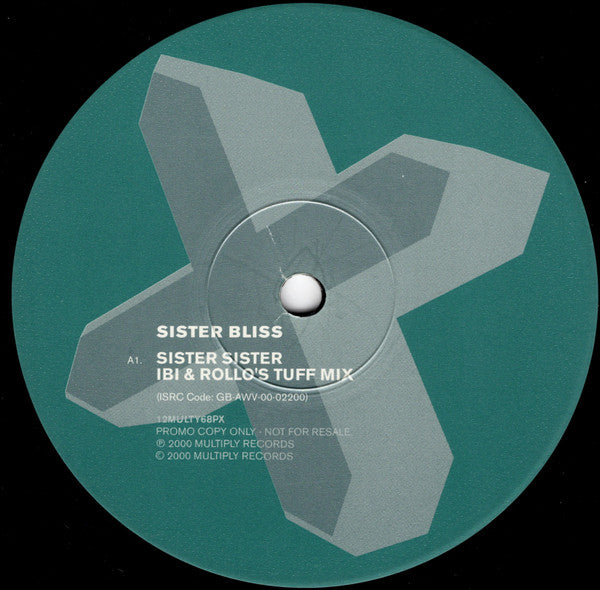 Sister Bliss : Sister Sister (12", Promo)