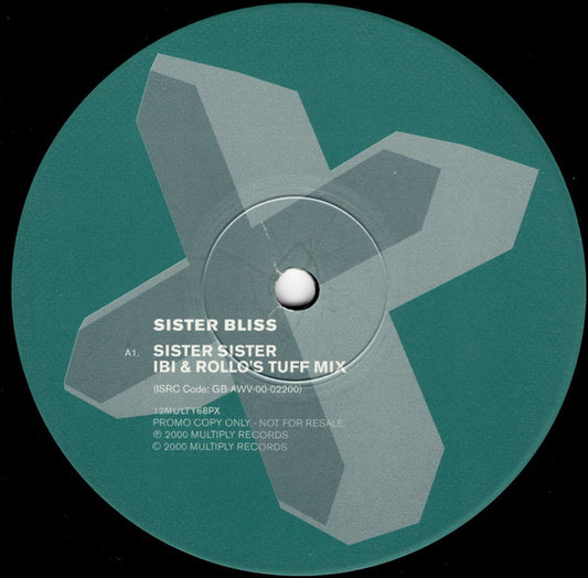 Sister Bliss : Sister Sister (12", Promo)
