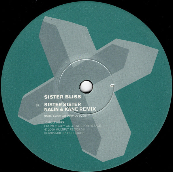 Sister Bliss : Sister Sister (12", Promo)