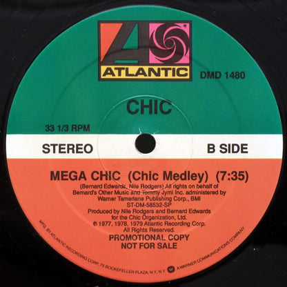 The Trammps / Chic : Disco Inferno / Mega Chic (Chic Medley) (12", Promo)