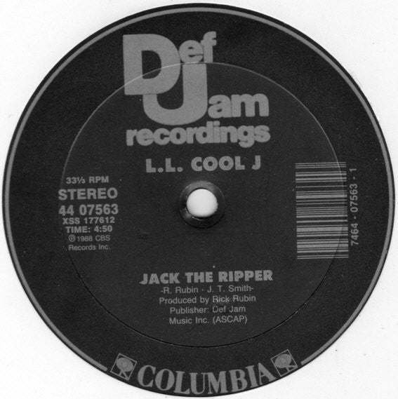 L.L. Cool J* : Going Back To Cali (From Less Than Zero) (12", Single)