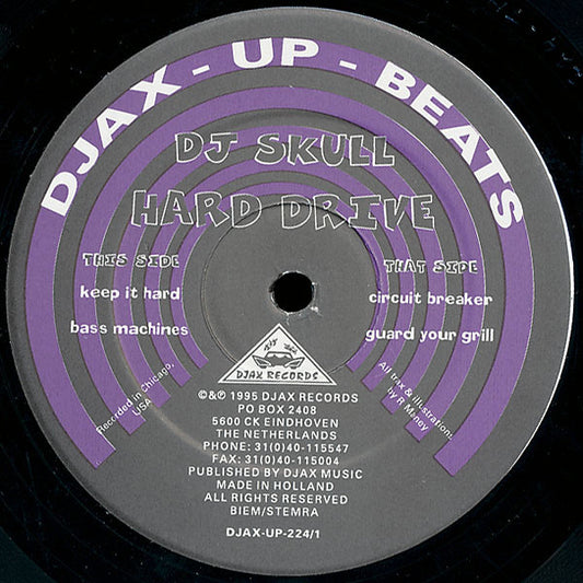 DJ Skull : Hard Drive (2x12")