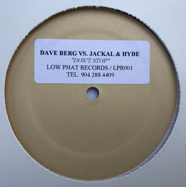 Jackal & Hyde -vs- Dave Berg / DJ Lab3 -vs- Dijon : The 4 On 1 EP (12", EP, Promo, Smplr, W/Lbl)